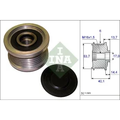 Generátor Szabadonfutó - Schaeffler INA (535020210)