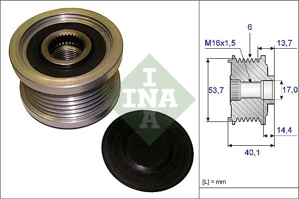 Generátor Szabadonfutó - Schaeffler INA (535020210)