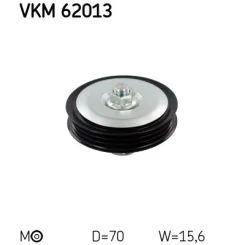 Feszítőgörgő, Hosszbordás Szíj - SKF (VKM62013)