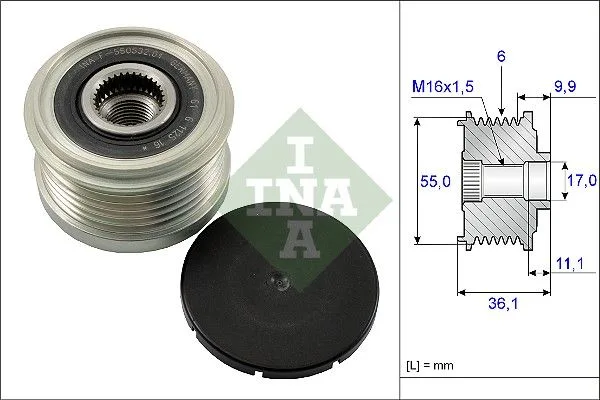 Generátor Szabadonfutó - Schaeffler INA (535010310)