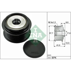 Generátor Szabadonfutó - Schaeffler INA (535031310)