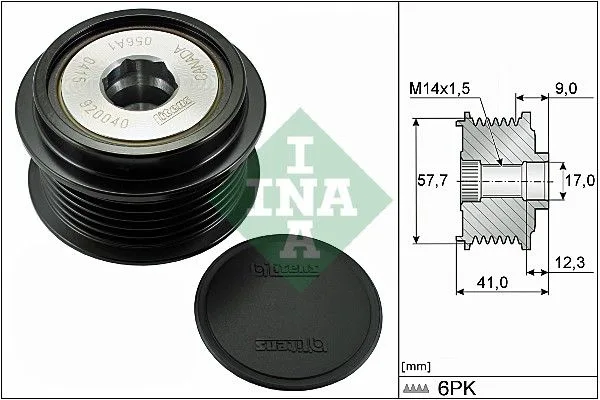 Generátor Szabadonfutó - Schaeffler INA (535031310)