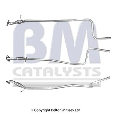 Kipufogócső - BM Catalysts (BM50243)