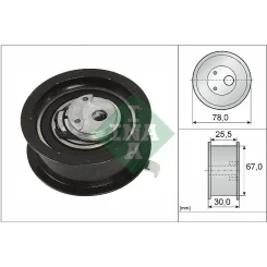 Feszítő, Fogasszíj - Schaeffler INA (531025130)