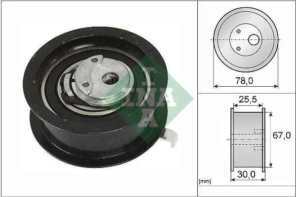 Feszítő, Fogasszíj - Schaeffler INA (531025130)