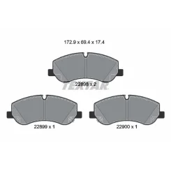 Klocki Ham. Maxus P. Deliver/Edeliver 2,0 D 20- - TEXTAR (2289801)