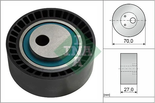 Feszítőgörgő, Hosszbordás Szíj - Schaeffler INA (531014810)