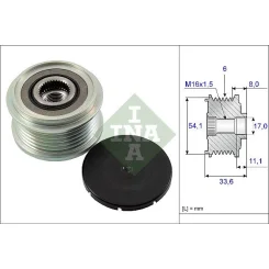 Generátor Szabadonfutó - Schaeffler INA (535005910)