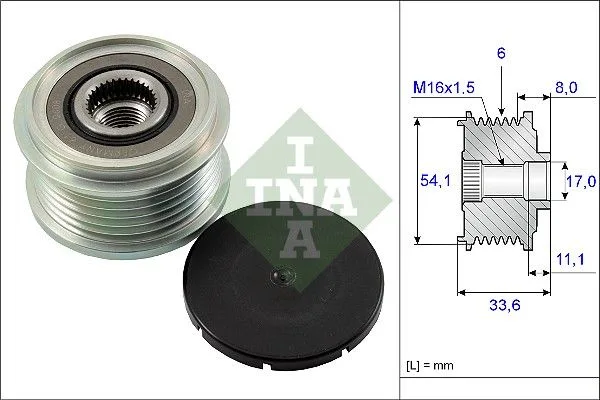 Generátor Szabadonfutó - Schaeffler INA (535005910)
