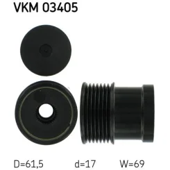 Generátor Szabadonfutó - SKF (VKM03405)