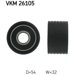 Szíjtárcsa/Vezetőgörgő, Fogasszíj - SKF (VKM26105)