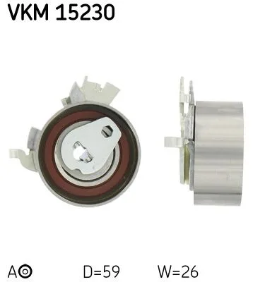 Feszítő, Fogasszíj - SKF (VKM15230)