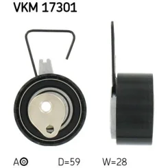 Feszítő, Fogasszíj - SKF (VKM17301)