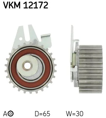 Feszítő, Fogasszíj - SKF (VKM12172)