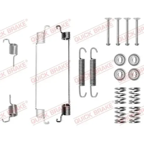 Tartozék Készlet, Fékpofa - QUICK BRAKE (QB105-0672)