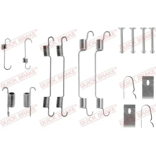 Tartozék Készlet, Fékpofa - QUICK BRAKE (QB105-0722)