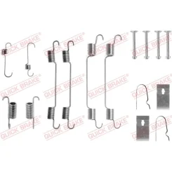 Tartozék Készlet, Fékpofa - QUICK BRAKE (QB105-0722)