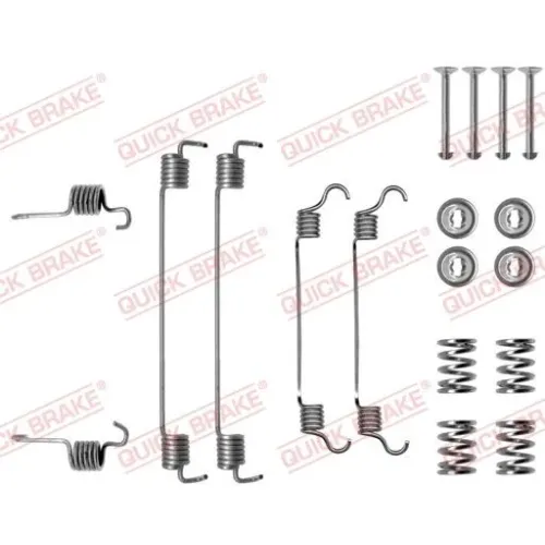 Tartozék Készlet, Fékpofa - QUICK BRAKE (QB105-0784)