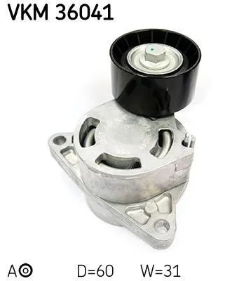 Feszítőgörgő, Hosszbordás Szíj - SKF (VKM36041)