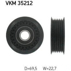 Szíjtárcsa/Vezetőgörgő, Hosszbordás Szíj - SKF (VKM35212)