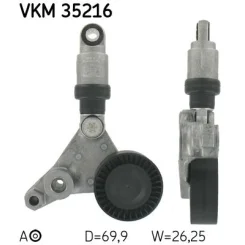 Feszítőgörgő, Hosszbordás Szíj - SKF (VKM35216)