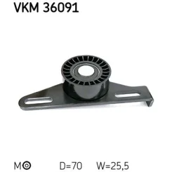 Feszítőgörgő, Hosszbordás Szíj - SKF (VKM36091)