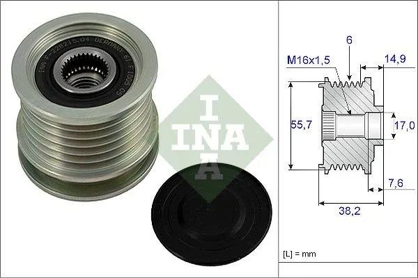 Generátor Szabadonfutó - Schaeffler INA (535001310)