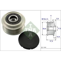 Generátor Szabadonfutó - Schaeffler INA (535013510)