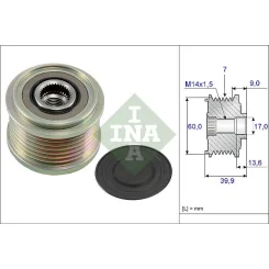 Generátor Szabadonfutó - Schaeffler INA (535021510)