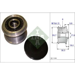Generátor Szabadonfutó - Schaeffler INA (535020310)