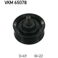 Szíjtárcsa/Vezetőgörgő, Hosszbordás Szíj - SKF (VKM65078)