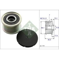 Generátor Szabadonfutó - Schaeffler INA (535015310)