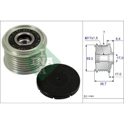 Generátor Szabadonfutó - Schaeffler INA (535023910)