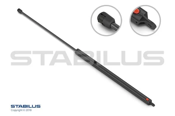 Gázrugó, Motorházfedél - STABILUS (STA529393)