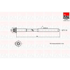 Hengerfejcsavar Készlet - FAI AutoParts (B1140)