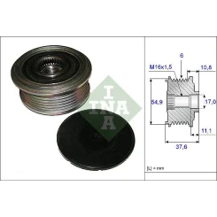 Generátor Szabadonfutó - Schaeffler INA (535012310)