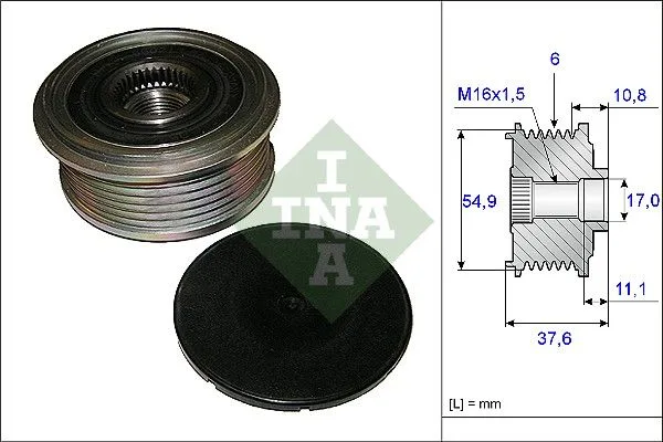 Generátor Szabadonfutó - Schaeffler INA (535012310)