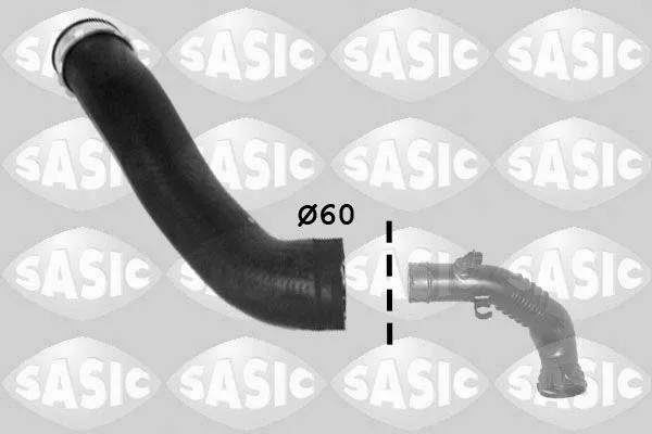 Töltőlevegő Cső - SASIC (3336027)