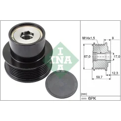 Generátor Szabadonfutó - Schaeffler INA (535028810)