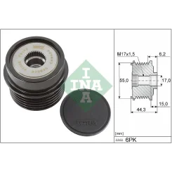 Generátor Szabadonfutó - Schaeffler INA (535023110)