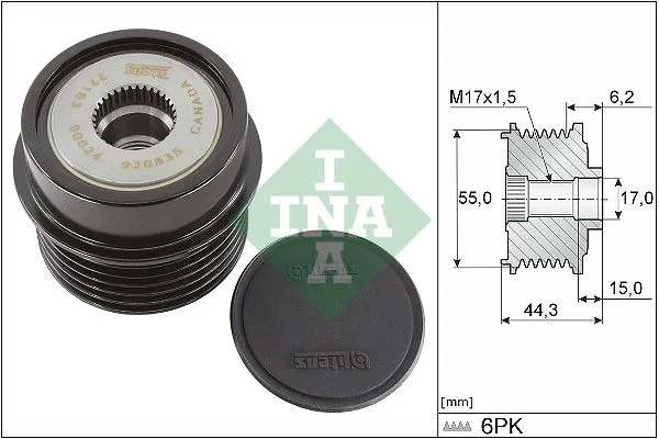 Generátor Szabadonfutó - Schaeffler INA (535023110)