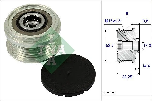 Generátor Szabadonfutó - Schaeffler INA (535024210)