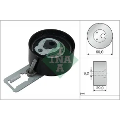 Feszítő, Fogasszíj - Schaeffler INA (531085010)