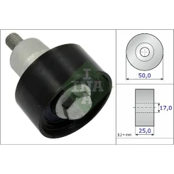 Szíjtárcsa/Vezetőgörgő, Fogasszíj - Schaeffler INA (532075310)