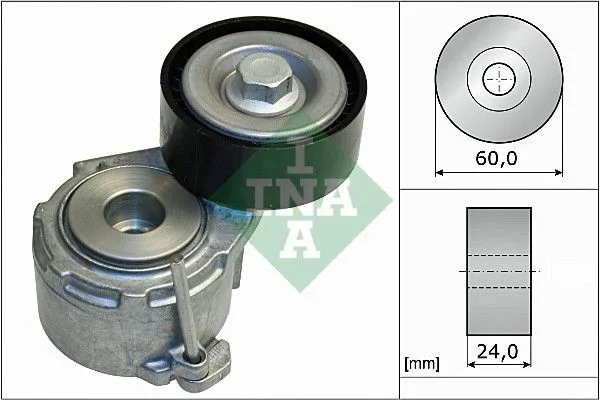Feszítőkar, Hosszbordás Szíj - Schaeffler INA (534011120)