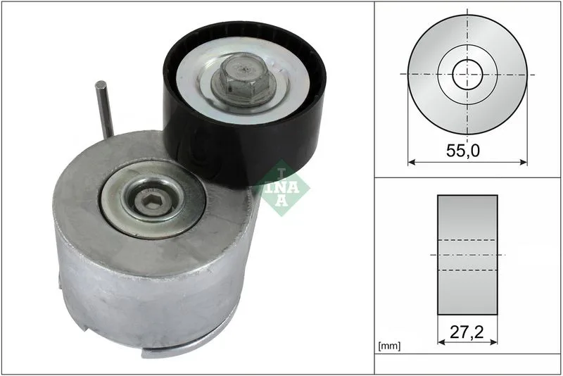 Feszítőkar, Hosszbordás Szíj - Schaeffler INA (534018010)