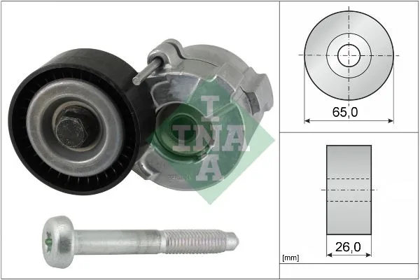 Feszítőkar, Hosszbordás Szíj - Schaeffler INA (534061010)
