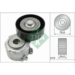 Feszítőkar, Hosszbordás Szíj - Schaeffler INA (534011020)