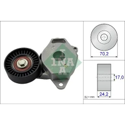 Feszítőkar, Hosszbordás Szíj - Schaeffler INA (534040910)