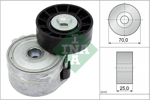 Feszítőkar, Hosszbordás Szíj - Schaeffler INA (534033410)